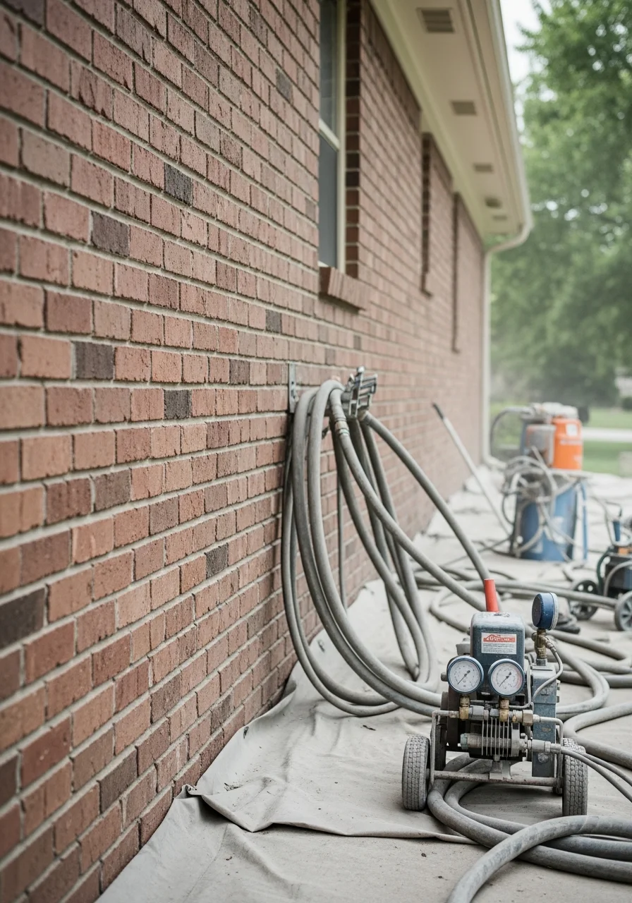 Craftsperson performing careful work on a Westfield residential property.